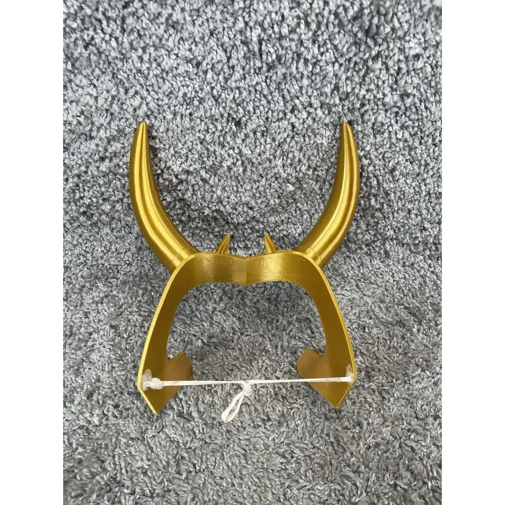Loki Crown 3D Printed Costume Prop Perfect For Cosplay Display Gold Color - Picture 2 of 9